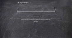 Desktop Screenshot of krazykroger.com